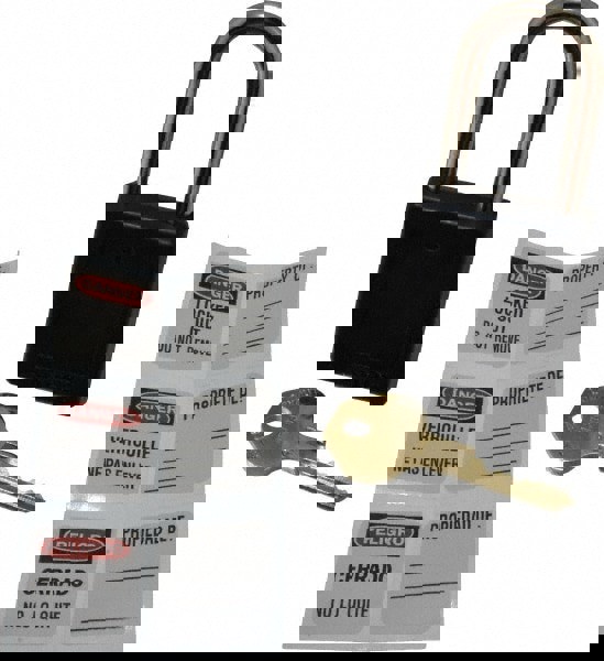 Lockout Padlock: Keyed Different, Key Re